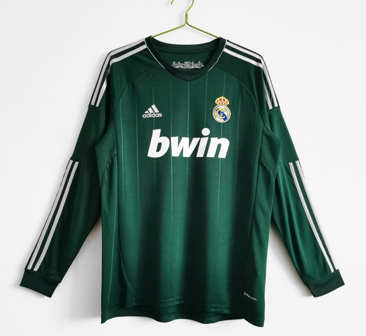 Maillot Rétro Real Madrid 2012-13 Third Manches Longues