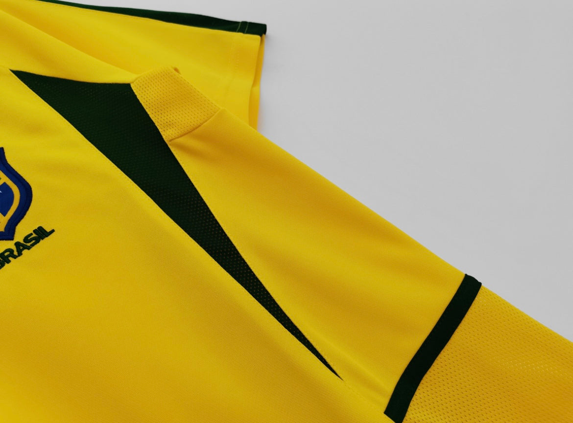 Maillot Rétro Brésil 2002 Domicile