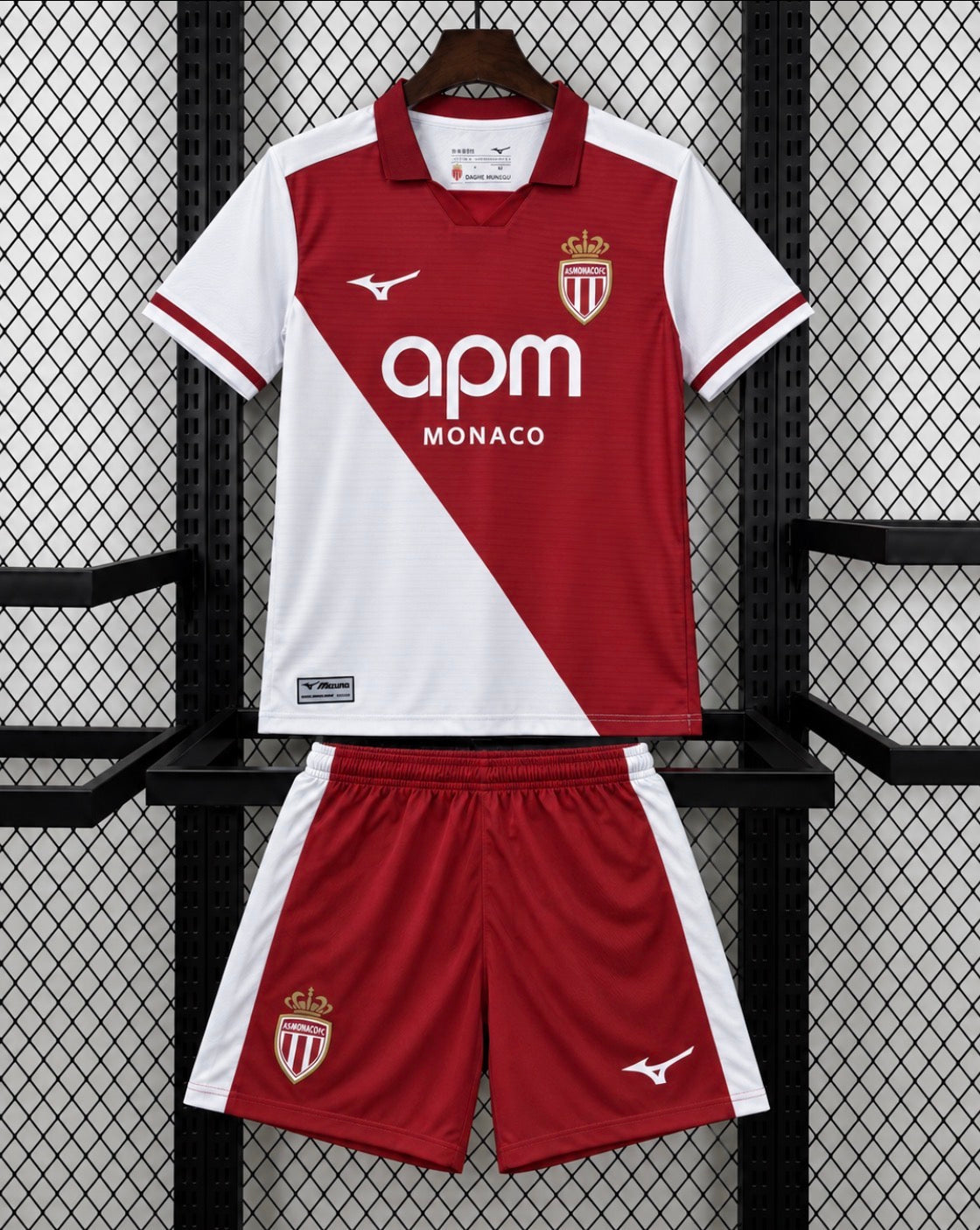 Kit Enfant AS Monaco 2026-27 Domicile