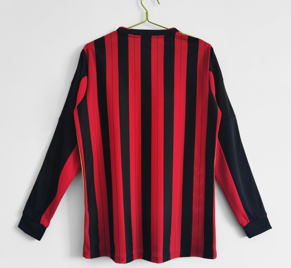 Maillot Rétro AC Milan 2013-14 Domicile Manches Longues