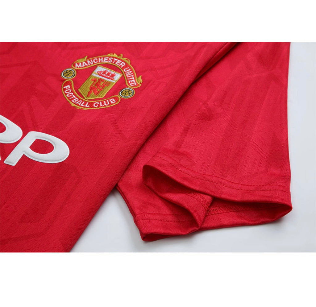 Maillot Rétro Manchester United 1992-93 Domicile