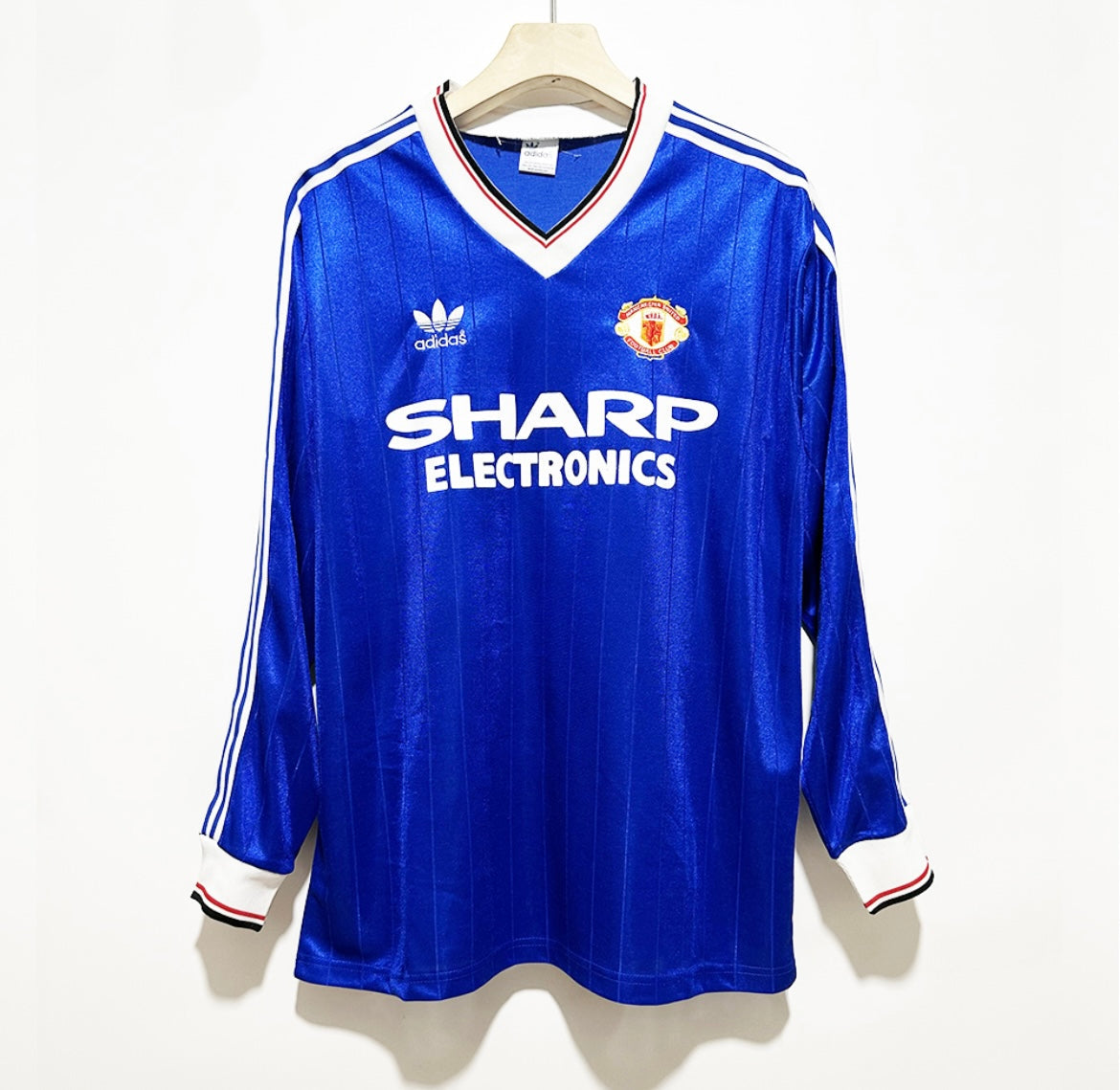 Maillot Rétro Manchester United 1982-83 Third Manches Longues