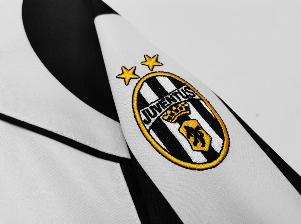 Maillot Rétro Juventus 1997-98 Domicile Manches Longues