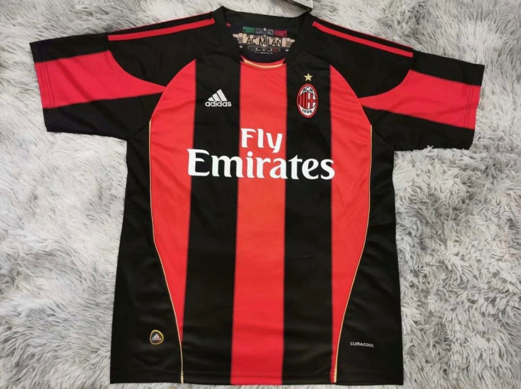 Maillot Rétro AC Milan 2010-11 Domicile