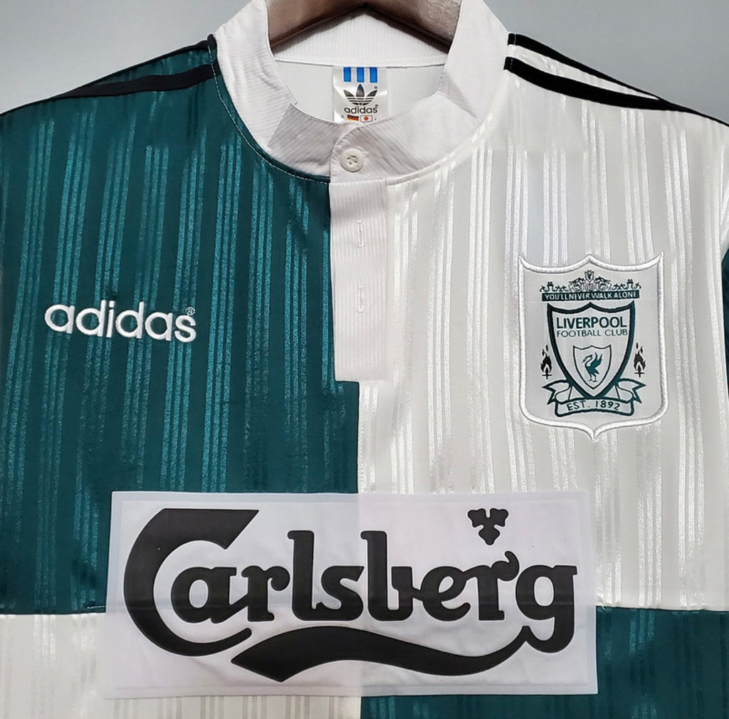 Maillot Rétro Liverpool 1995-96 Extérieur