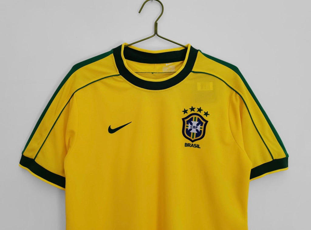 Maillot Rétro Brésil 1998 Domicile