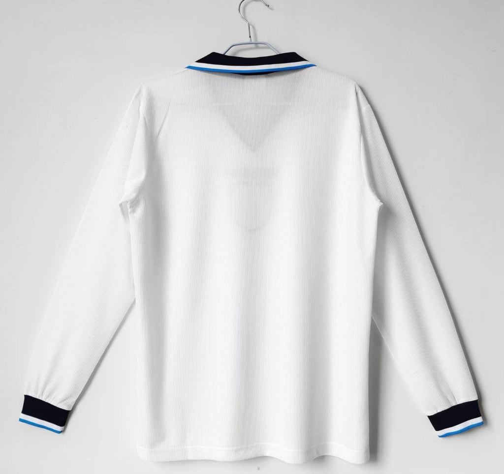 Maillot Rétro Angleterre 1996 Domicile Manches Longues