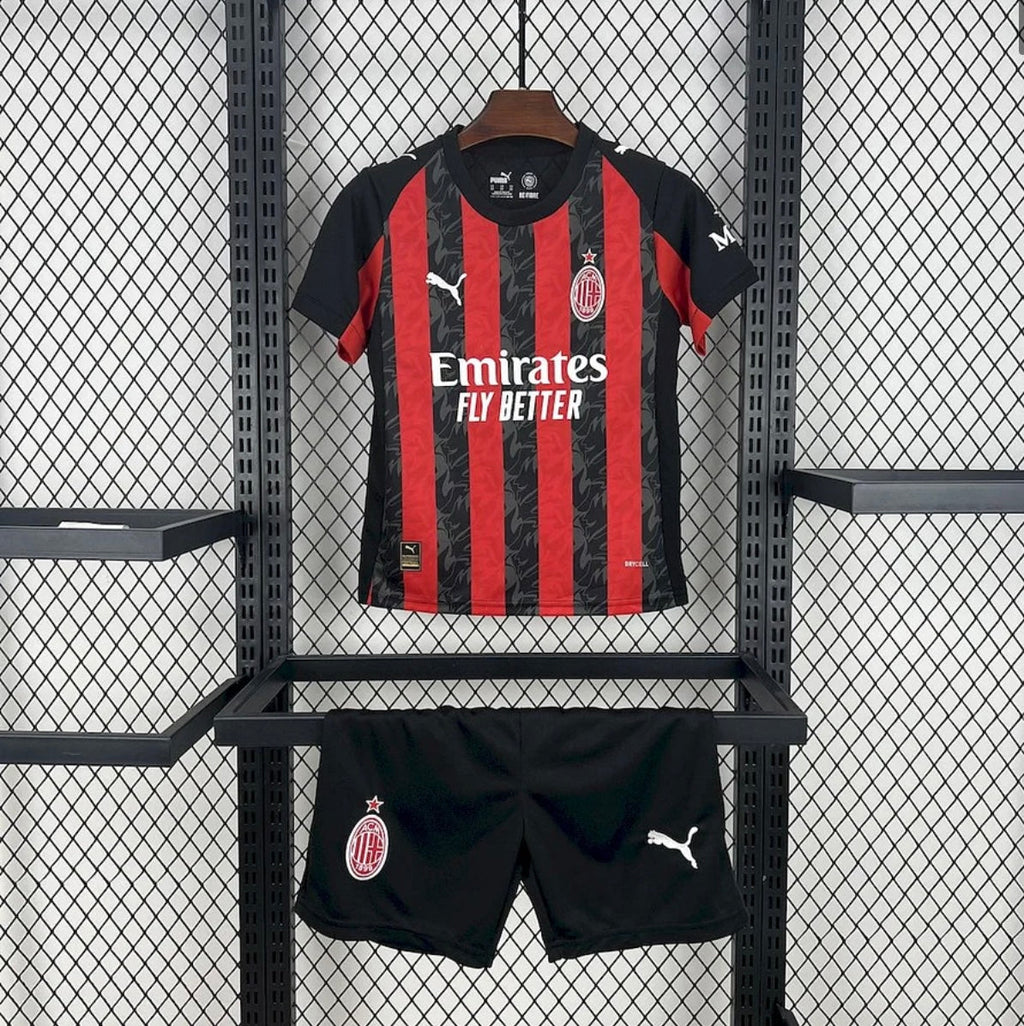 Kit Enfant AC Milan 2025-26 Domicile