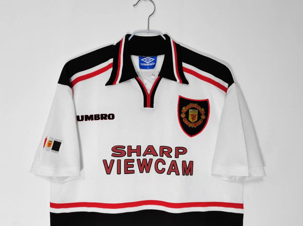 Maillot Rétro Manchester United 1998-99 Extérieur