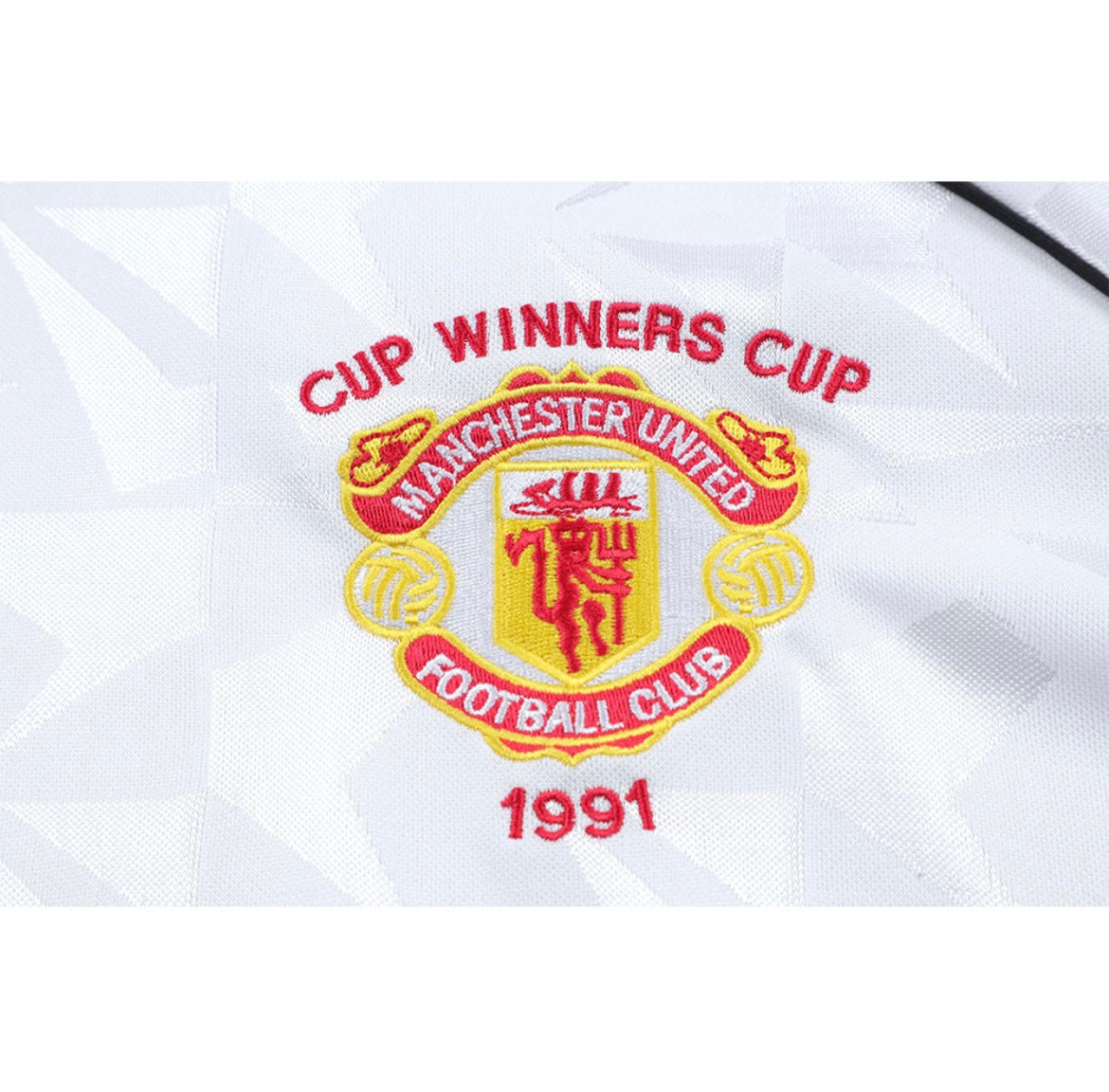 Maillot Rétro Manchester United 1990-91 Extérieur Manches Longues