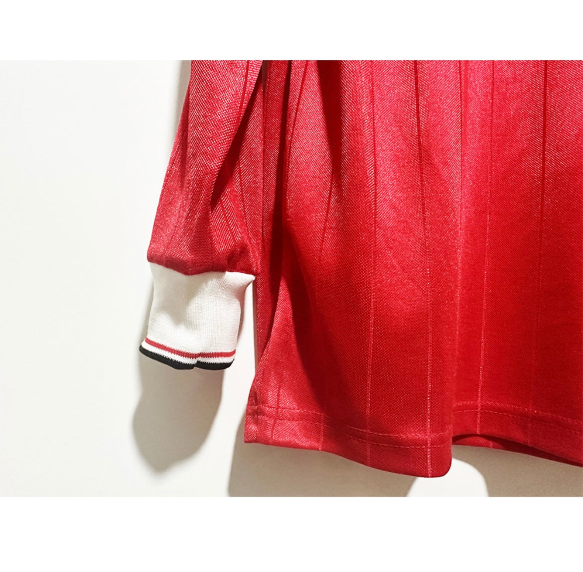 Maillot Rétro Manchester United 1982-83 Domicile Manches Longues
