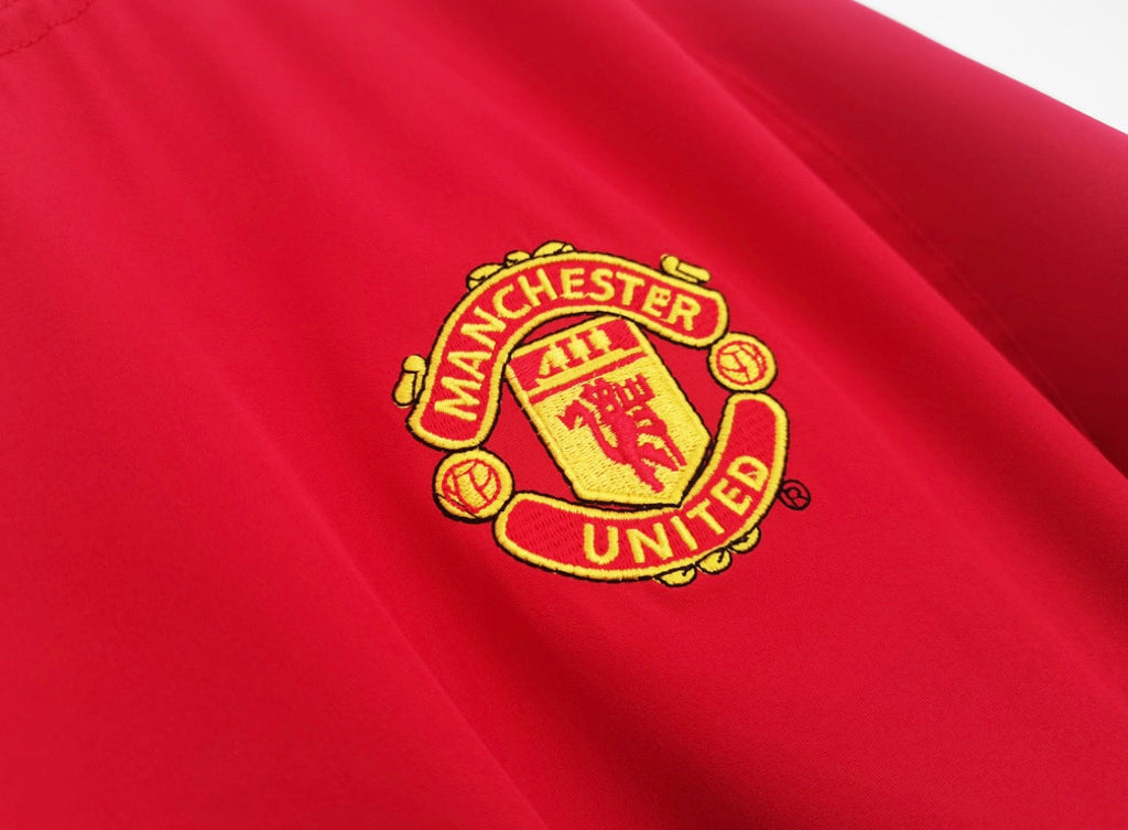Maillot Rétro Manchester United 2003-04 Domicile Manches Longues