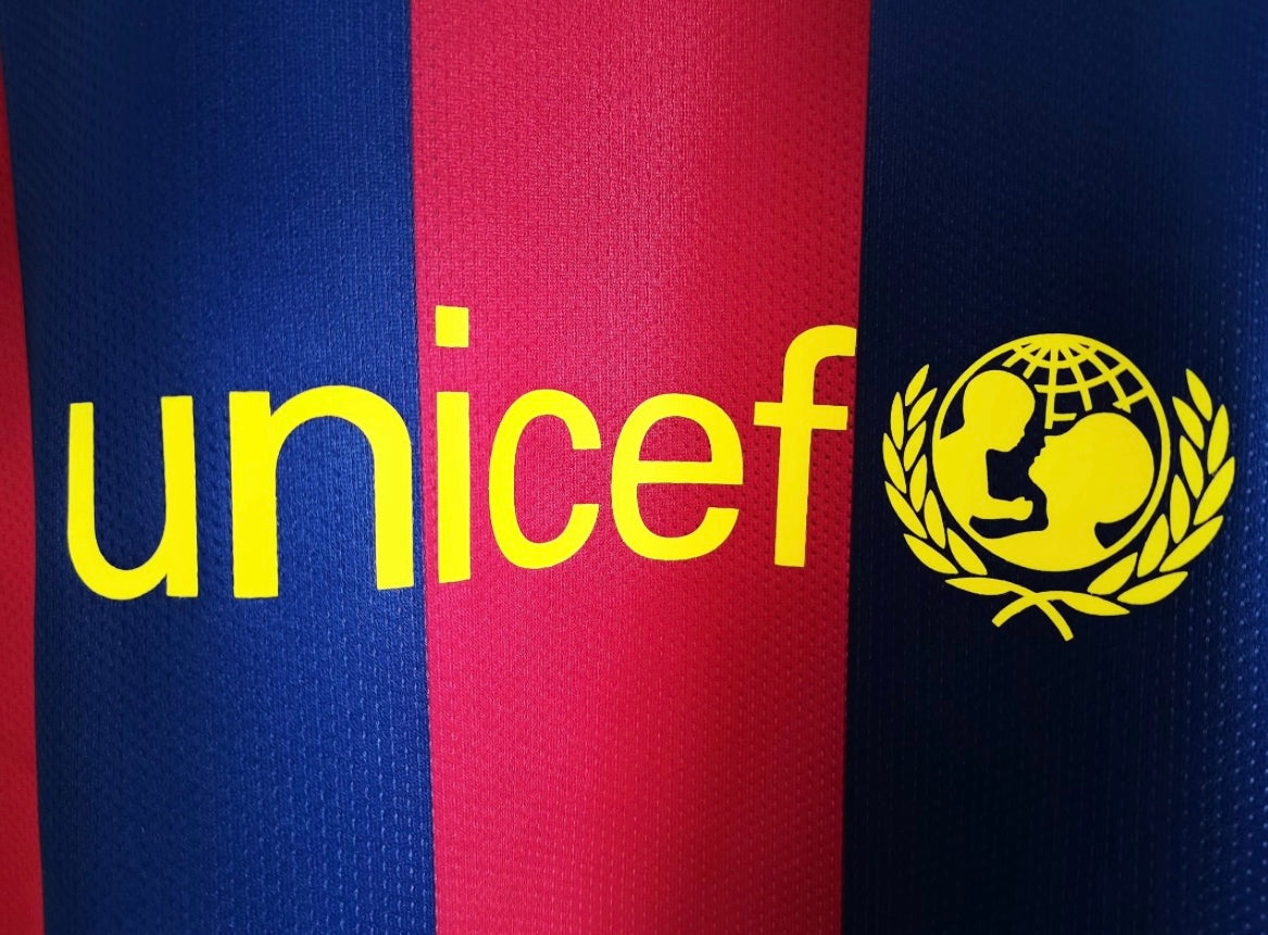 Maillot Rétro FC Barcelone 2014-15 Domicile