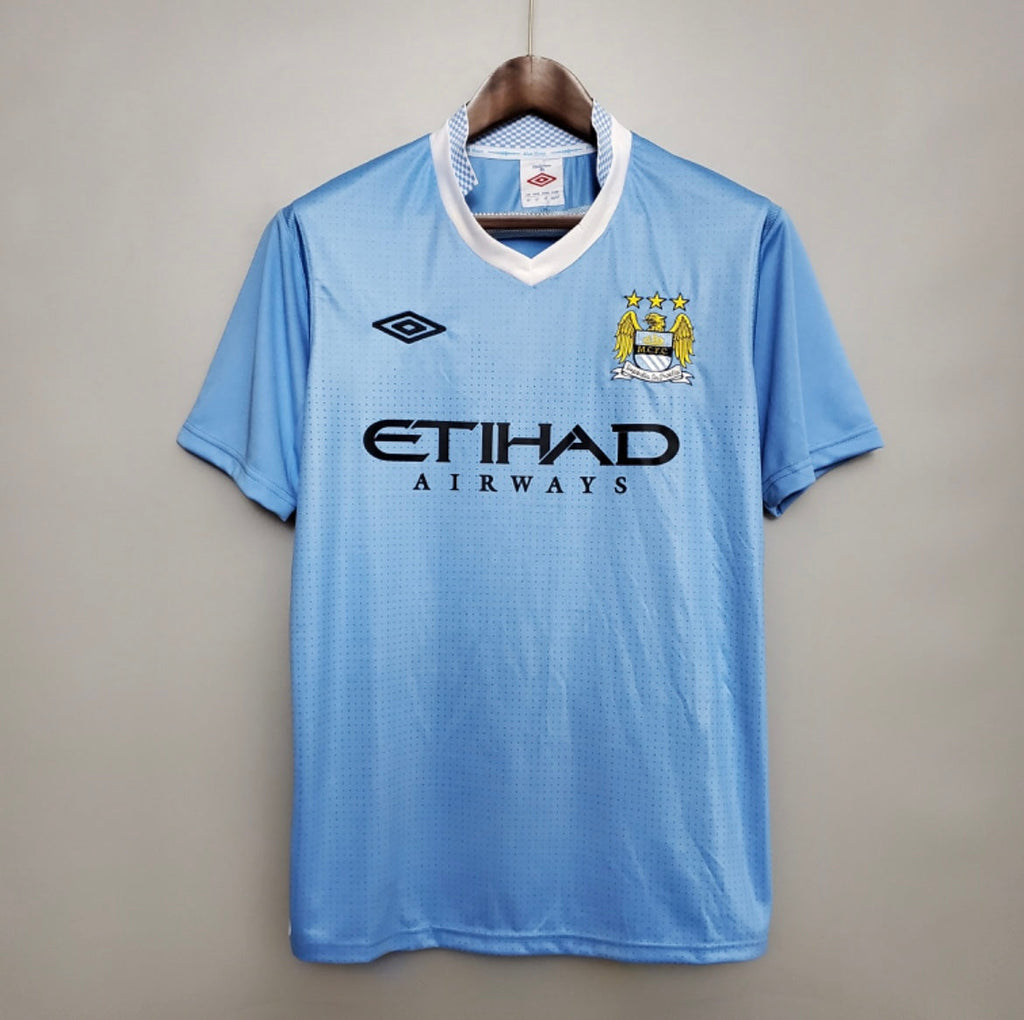 Maillot Rétro Manchester City 2011-12 Domicile