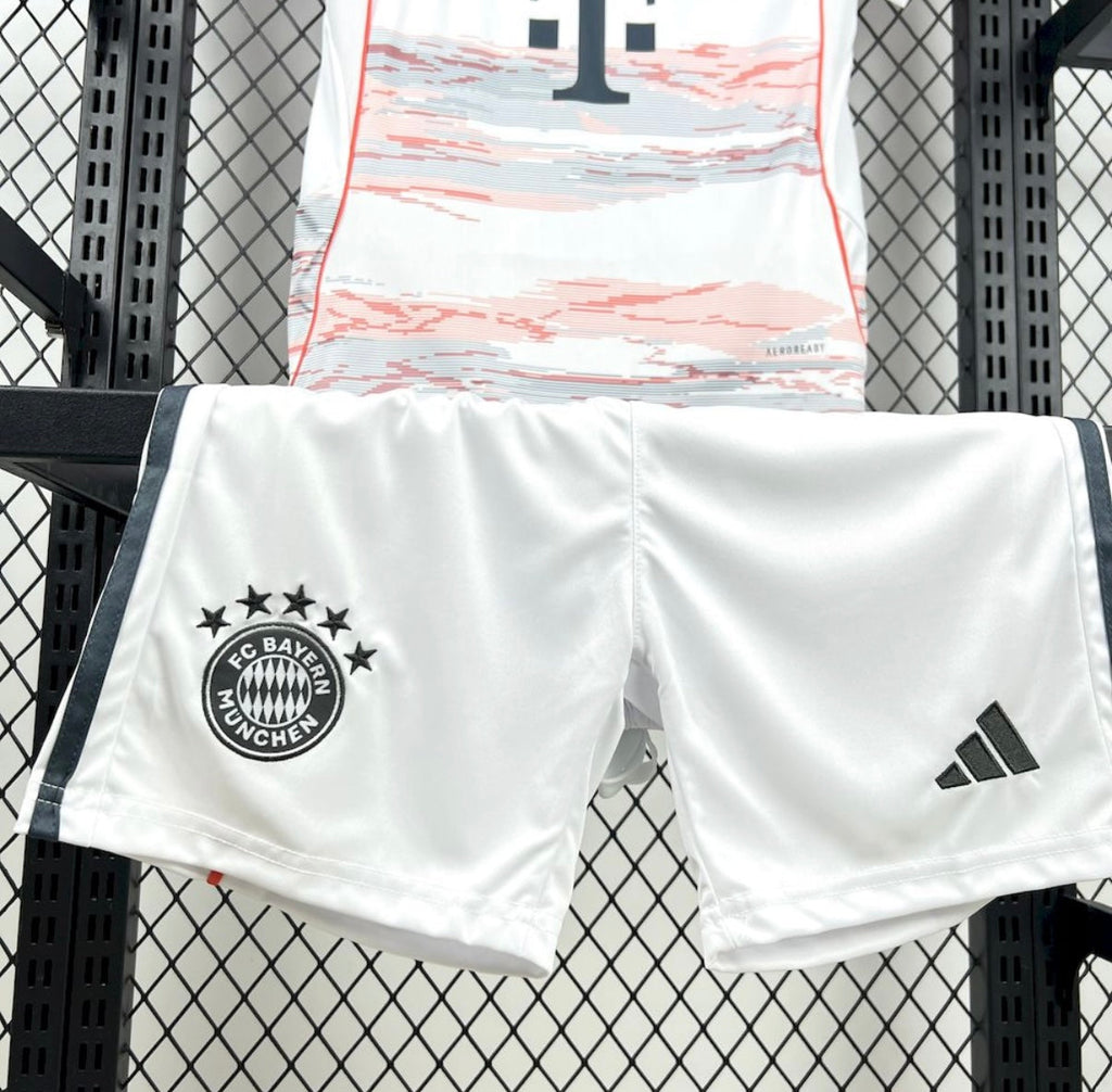 Kit Enfant Bayern Munich 2025-26 Extérieur