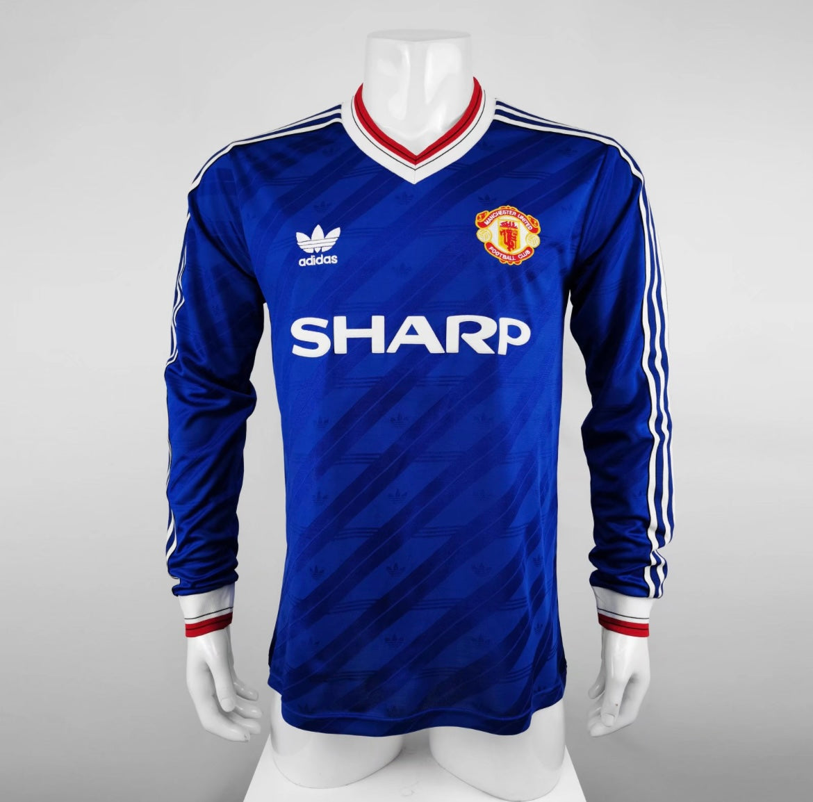Maillot Rétro Manchester United 1986-87 Third Manches Longues