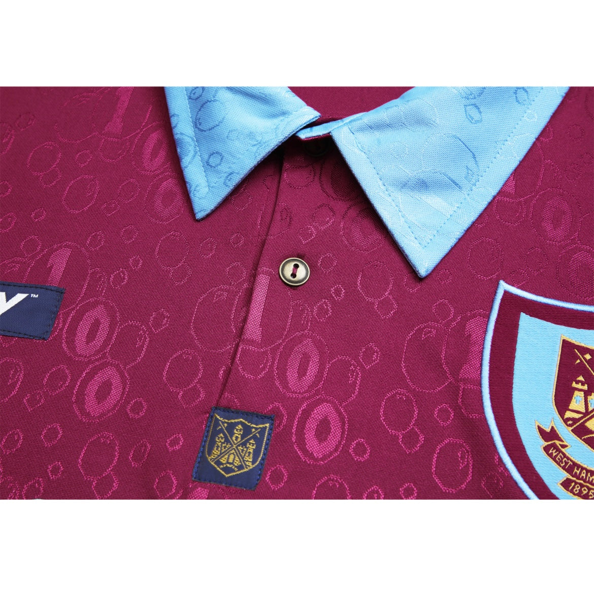 Maillot Rétro West Ham 1995-96 Domicile