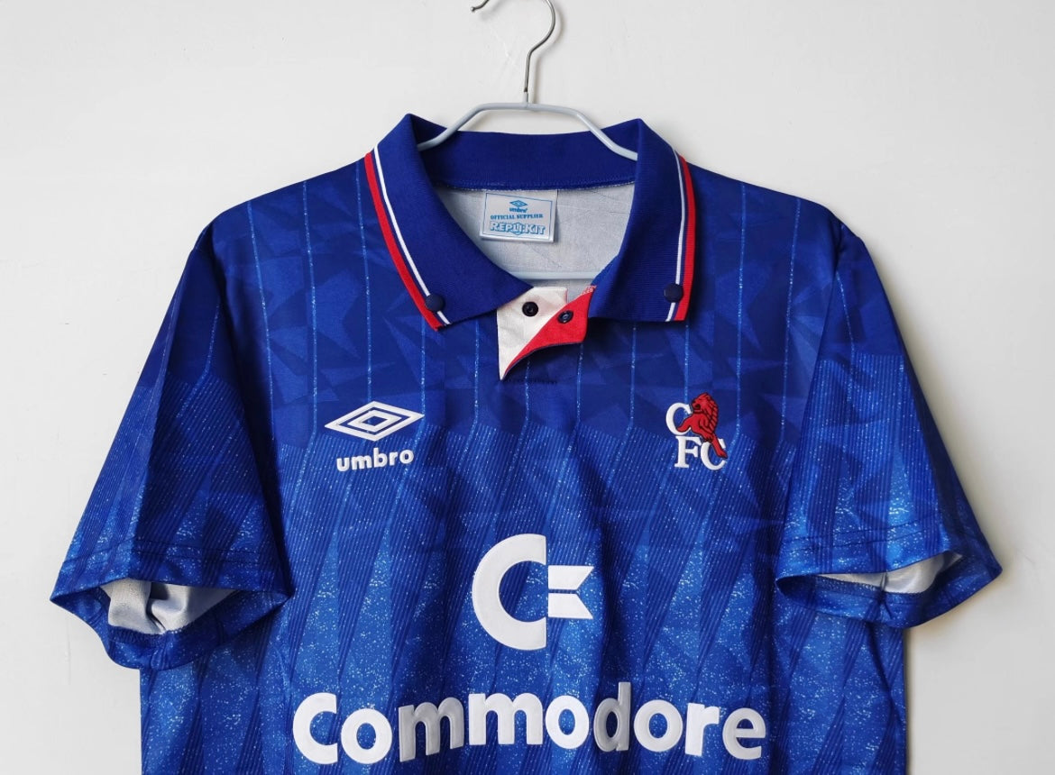 Maillot Rétro Chelsea 1989-90 Domicile