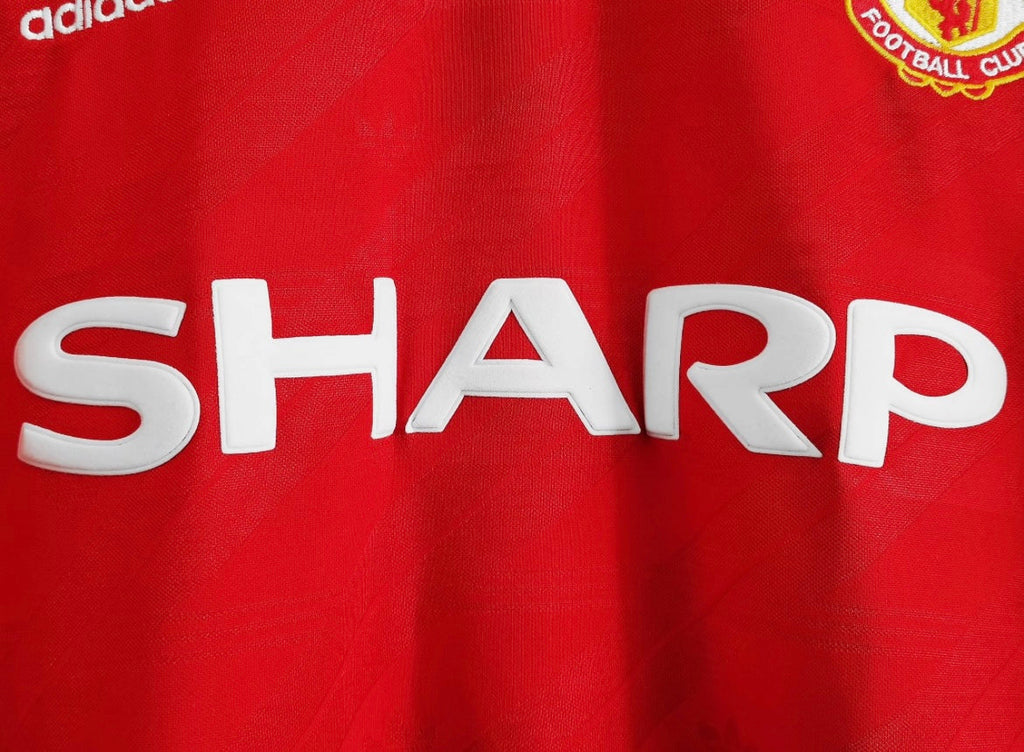 Maillot Rétro Manchester United 1986-87 Domicile Manches Longues
