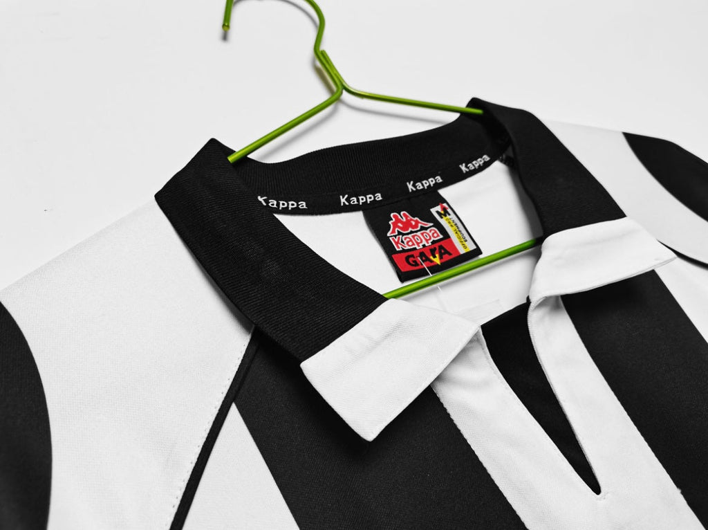 Maillot Rétro Juventus 1997-98 Domicile Manches Longues