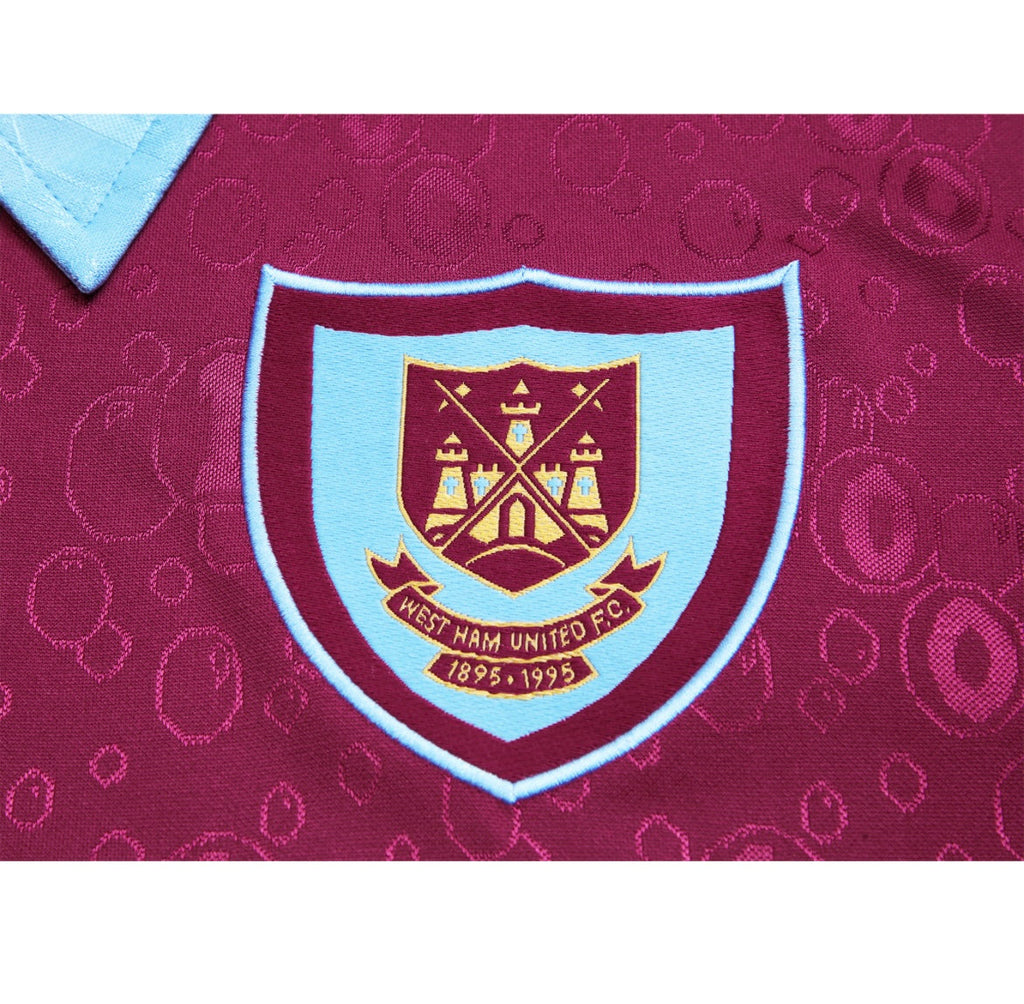 Maillot Rétro West Ham 1995-96 Domicile