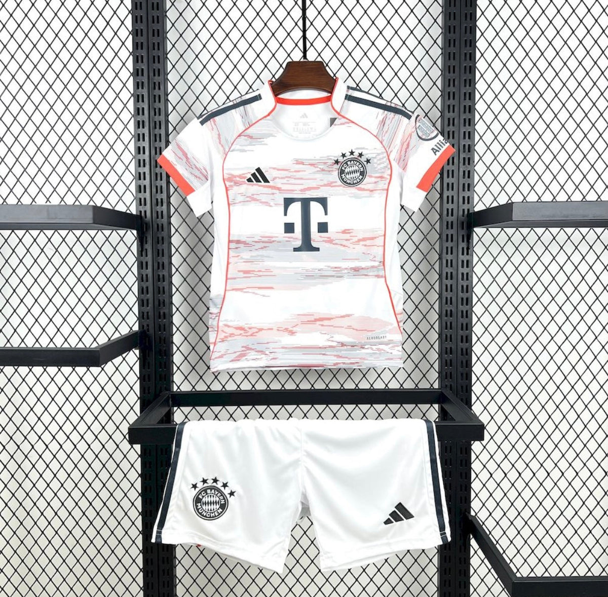 Kit Enfant Bayern Munich 2025-26 Extérieur