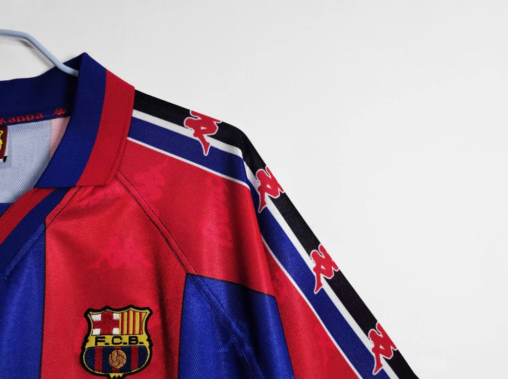 Maillot Rétro FC Barcelone 1996-97 Domicile