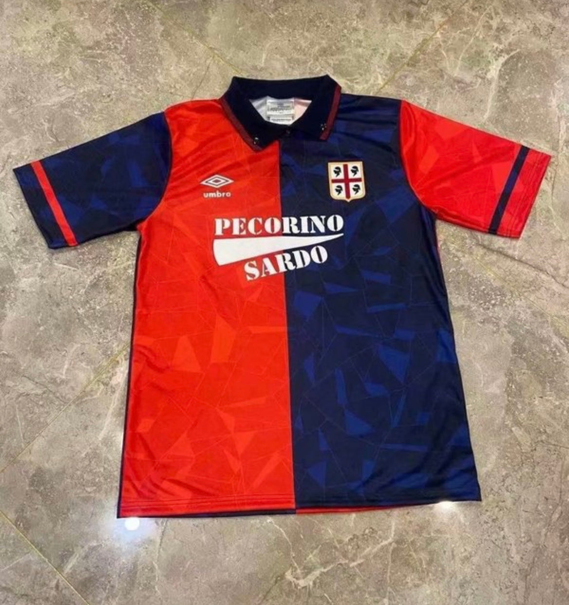 Maillot Rétro Cagliari 1991-92 Domicile