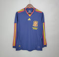 Maillot Rétro Espagne 2010 Extérieur Manches Longues