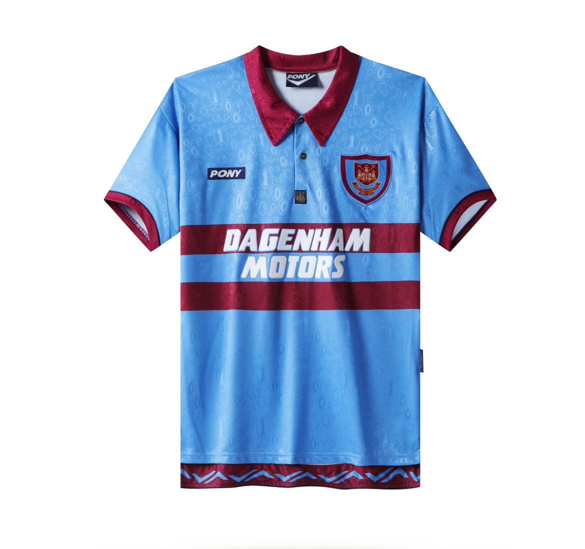 Maillot Rétro West Ham 1995-96 Extérieur