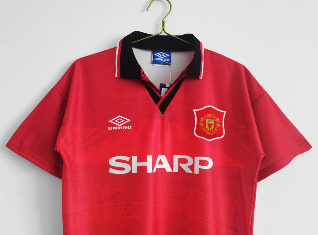 Maillot Rétro Manchester United 1994-95 Domicile