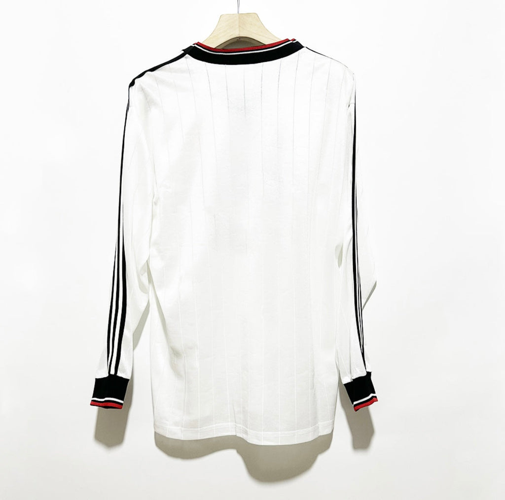 Maillot Rétro Manchester United 1982-83 Extérieur Manches Longues