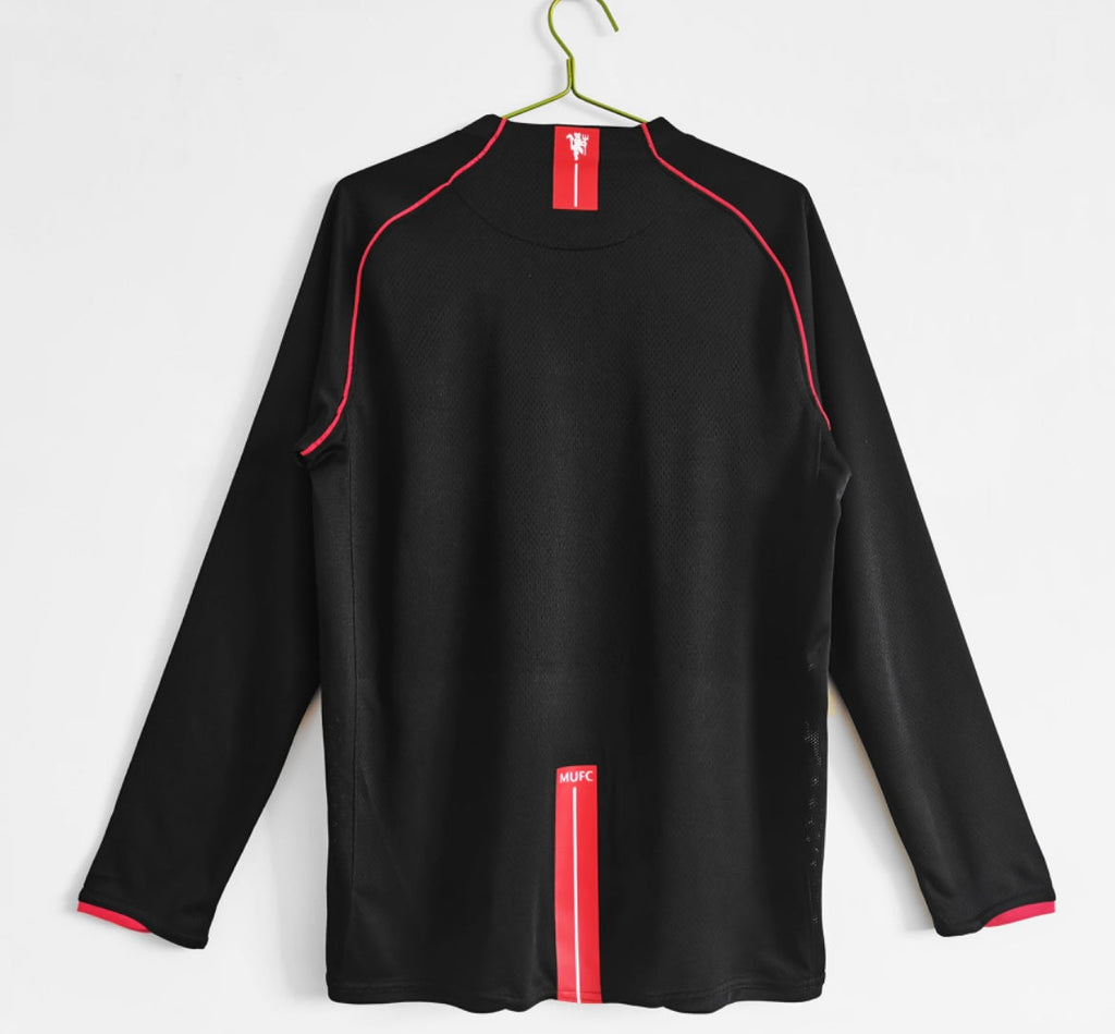 Maillot Rétro Manchester United 2007-08 Extérieur Manches Longues