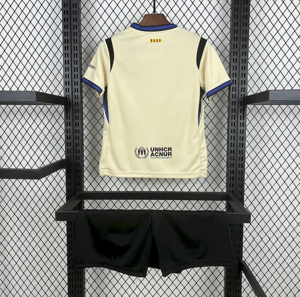 Kit Enfant FC Barcelone 2025-26 Extérieur