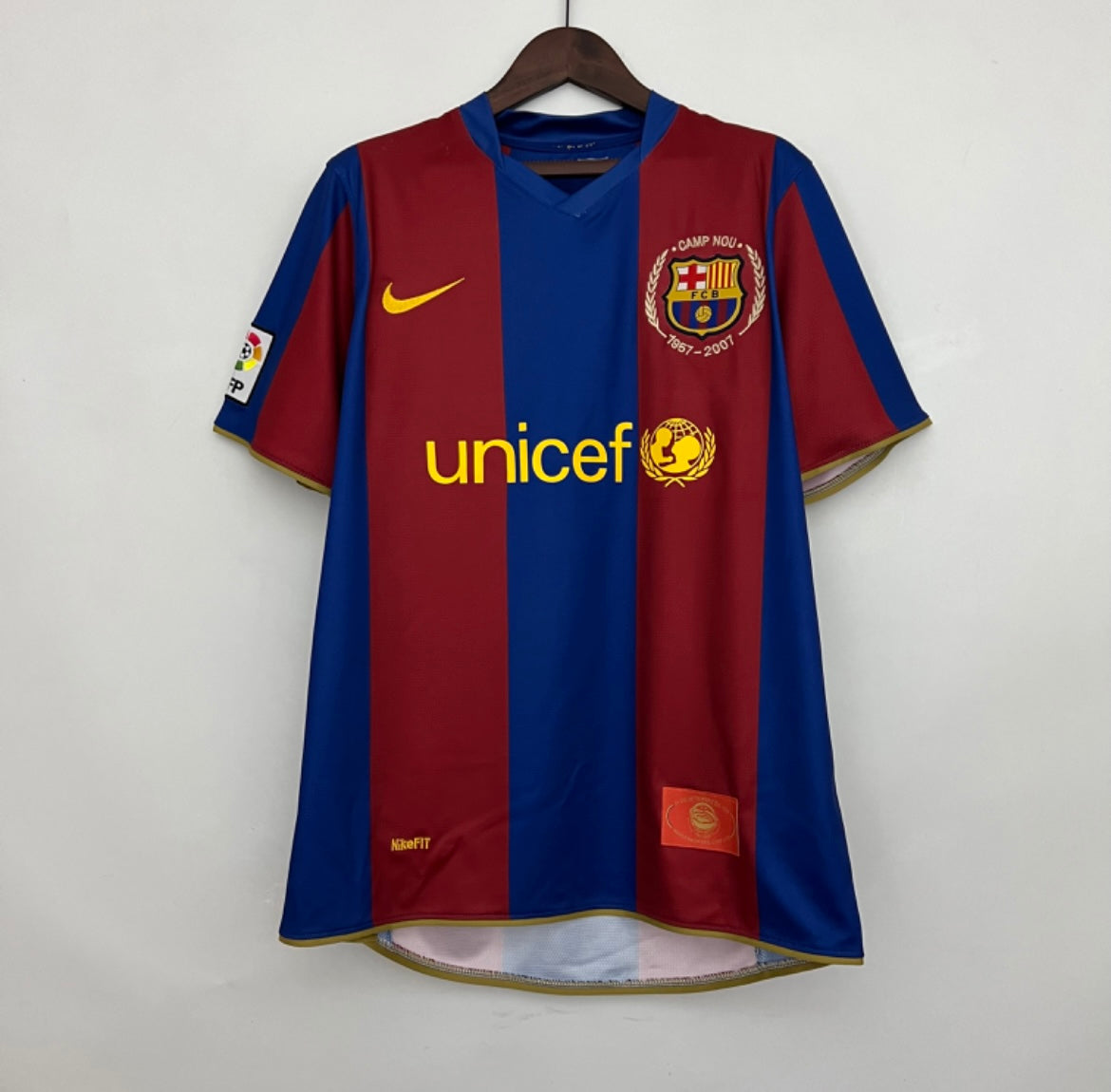 Maillot Rétro FC Barcelone 2007-08 Domicile