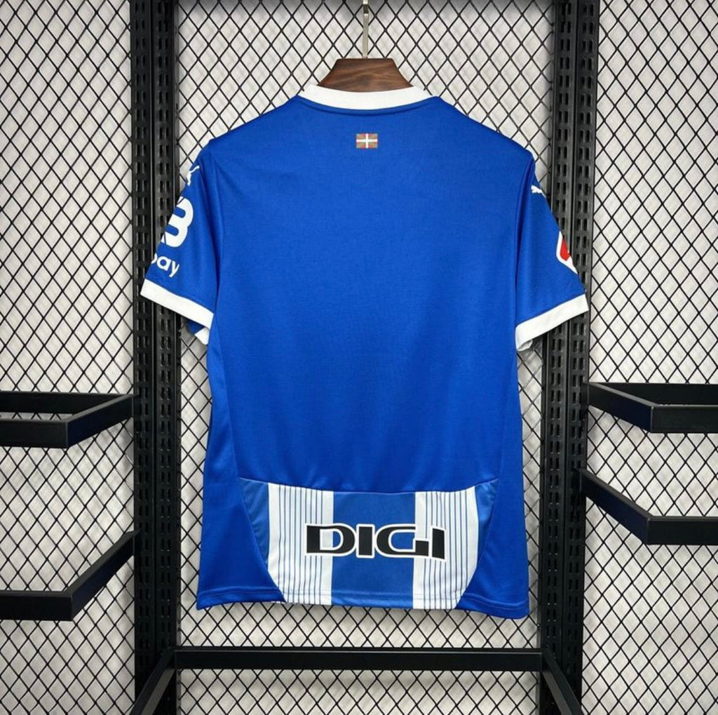 Maillot Deportivo Alavés 2024-25 Domicile