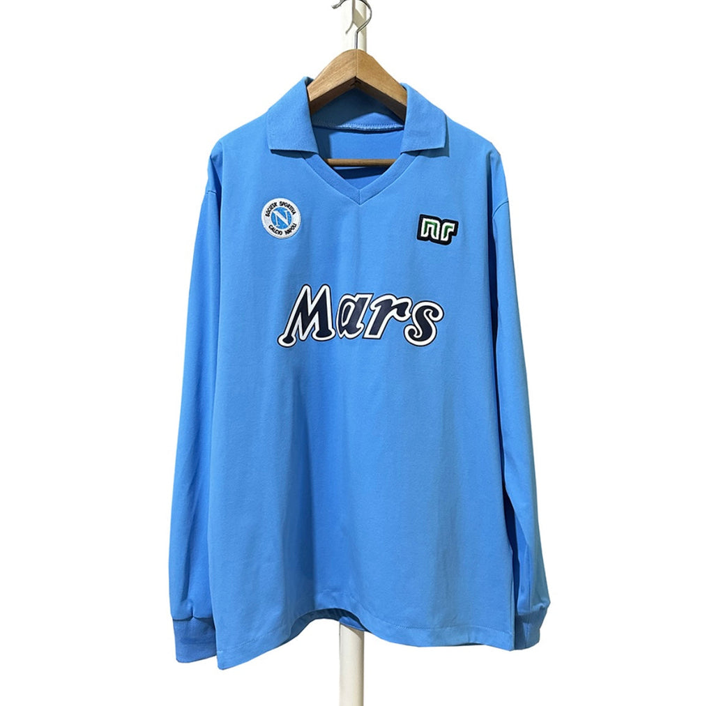 Maillot Rétro Naples 1988-89 Domicile Manches Longues