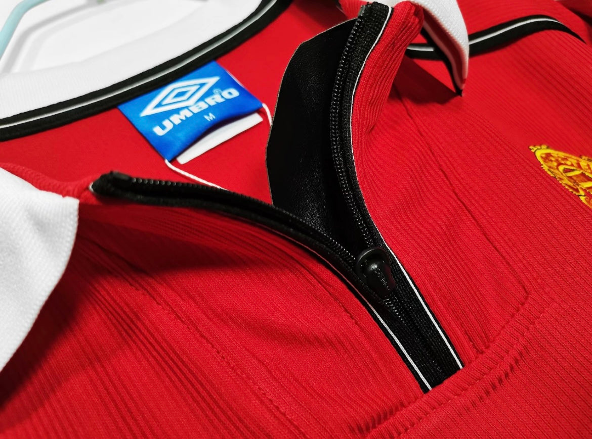 Maillot Rétro Manchester United 1998-99 Domicile