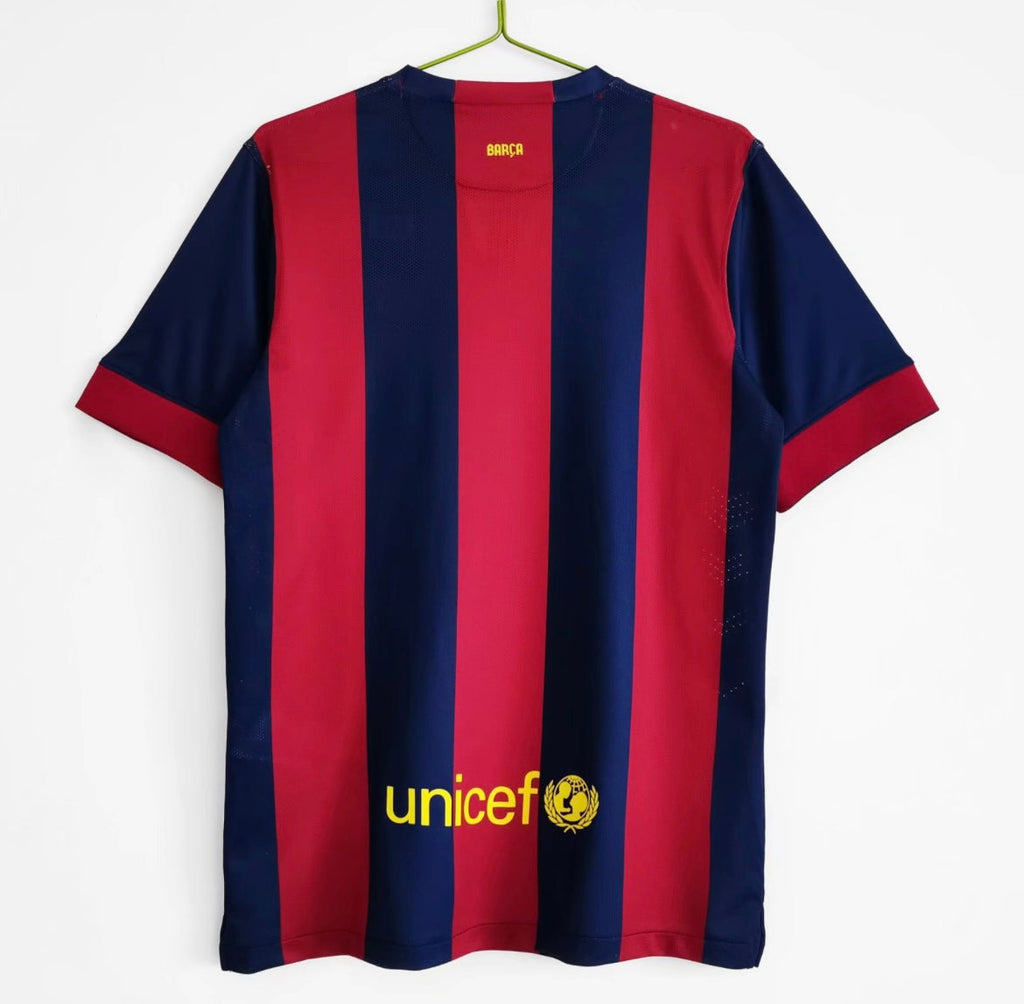 Maillot Rétro FC Barcelone 2014-15 Domicile