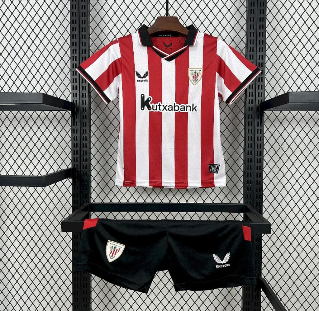 Kit Enfant Athletic Bilbao 2025-26 Domicile