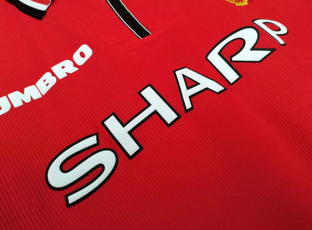 Maillot Rétro Manchester United 1998-99 Domicile