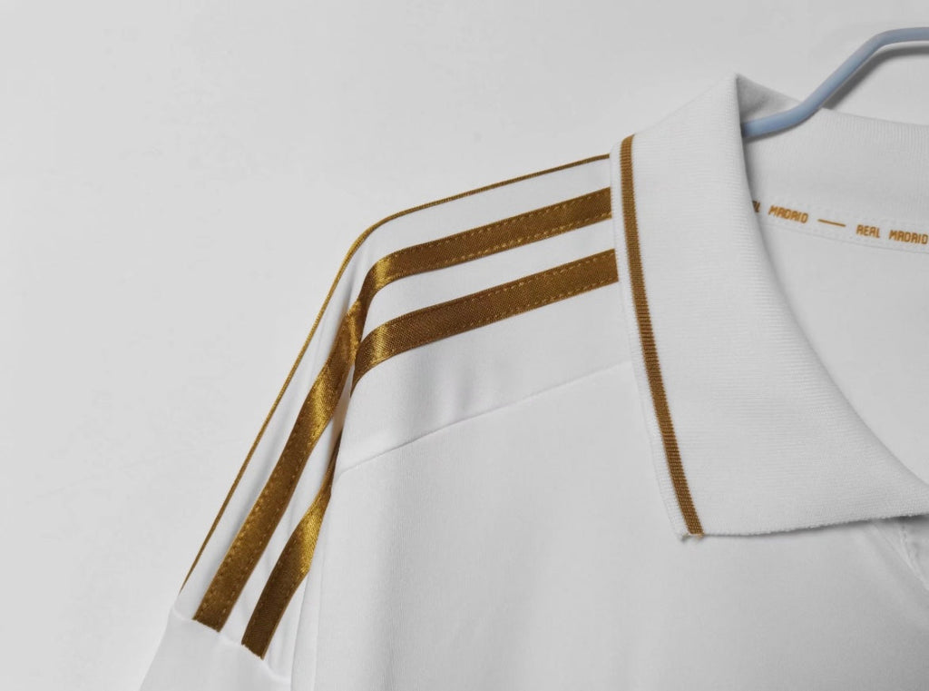 Maillot Rétro Real Madrid 2011-12 Domicile Manches Longues