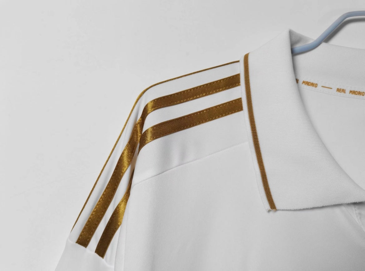 Maillot Rétro Real Madrid 2011-12 Domicile Manches Longues