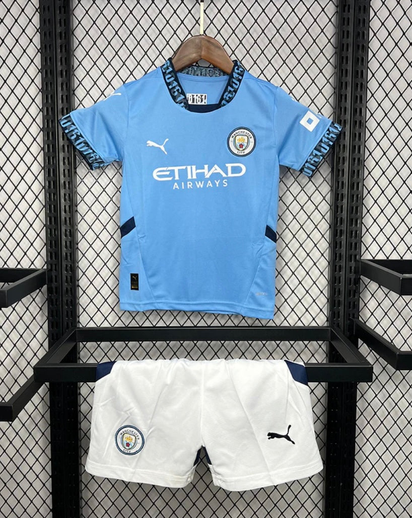 Kit Enfant Manchester City 2024-25 Domicile