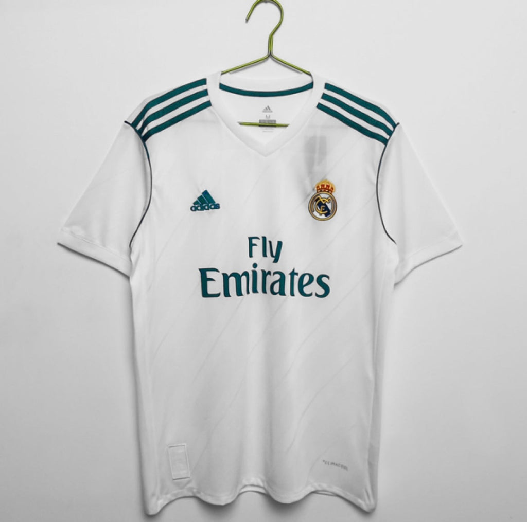 Maillot Rétro Real Madrid 2017-18 Domicile