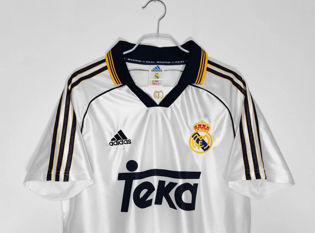 Maillot Rétro Real Madrid 1999-00 Domicile