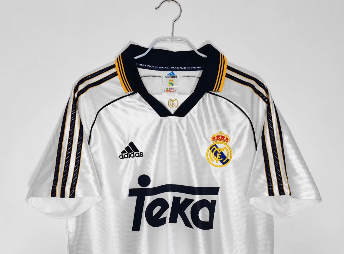 Maillot Rétro Real Madrid 1999-00 Domicile