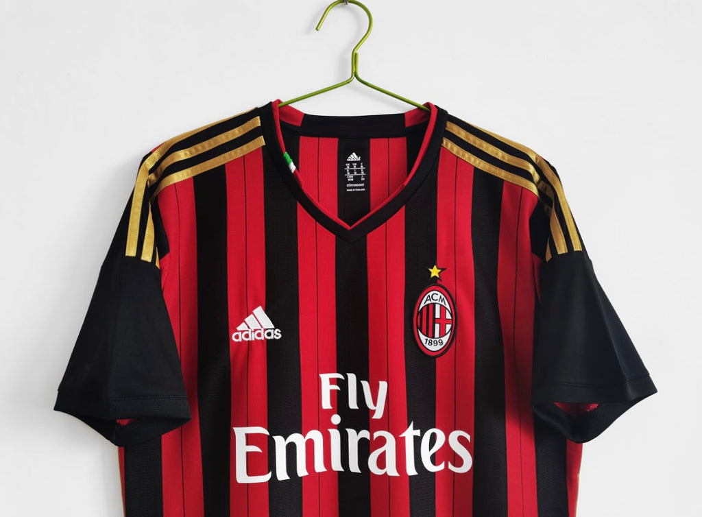 Maillot Rétro AC Milan 2013-14 Domicile