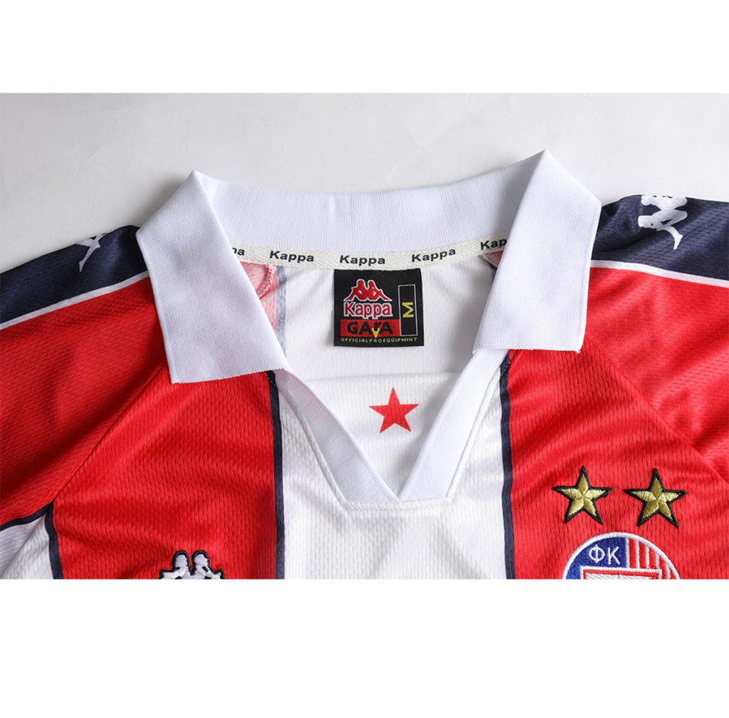 Maillot Rétro Étoile Rouge de Belgrade 1995-96 Domicile