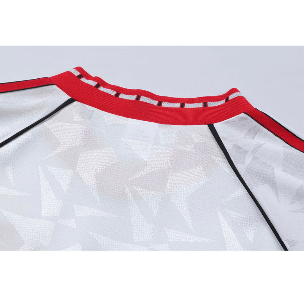 Maillot Rétro Manchester United 1990-91 Extérieur Manches Longues